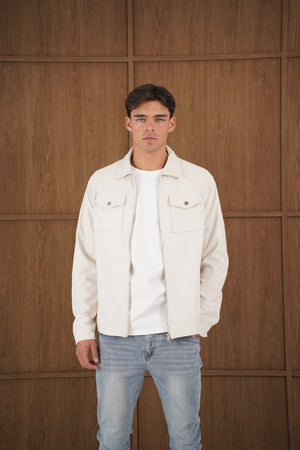 Capo SUEDE Jacket - Stone