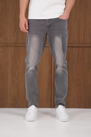 Capo Slim Fit Denim Jeans - Grey Wash