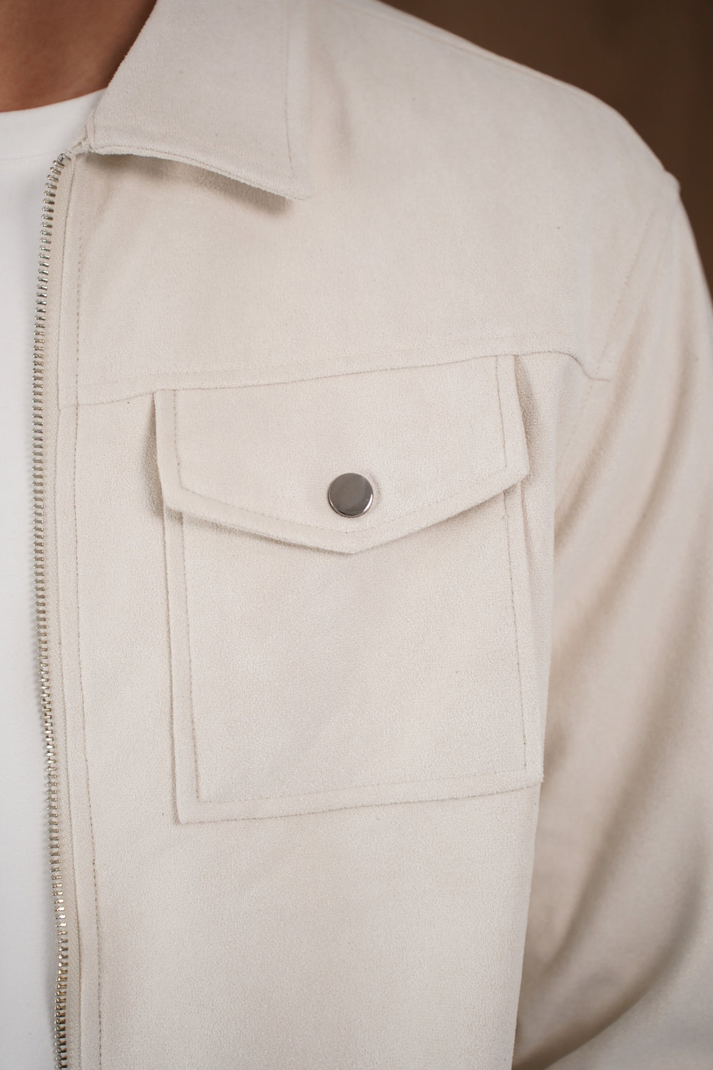 Capo SUEDE Jacket - Stone