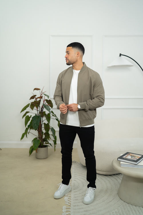 Capo Bomber Jacket - Light Olive