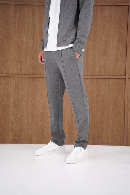 Capo Nick Interlock Pants - Charcoal