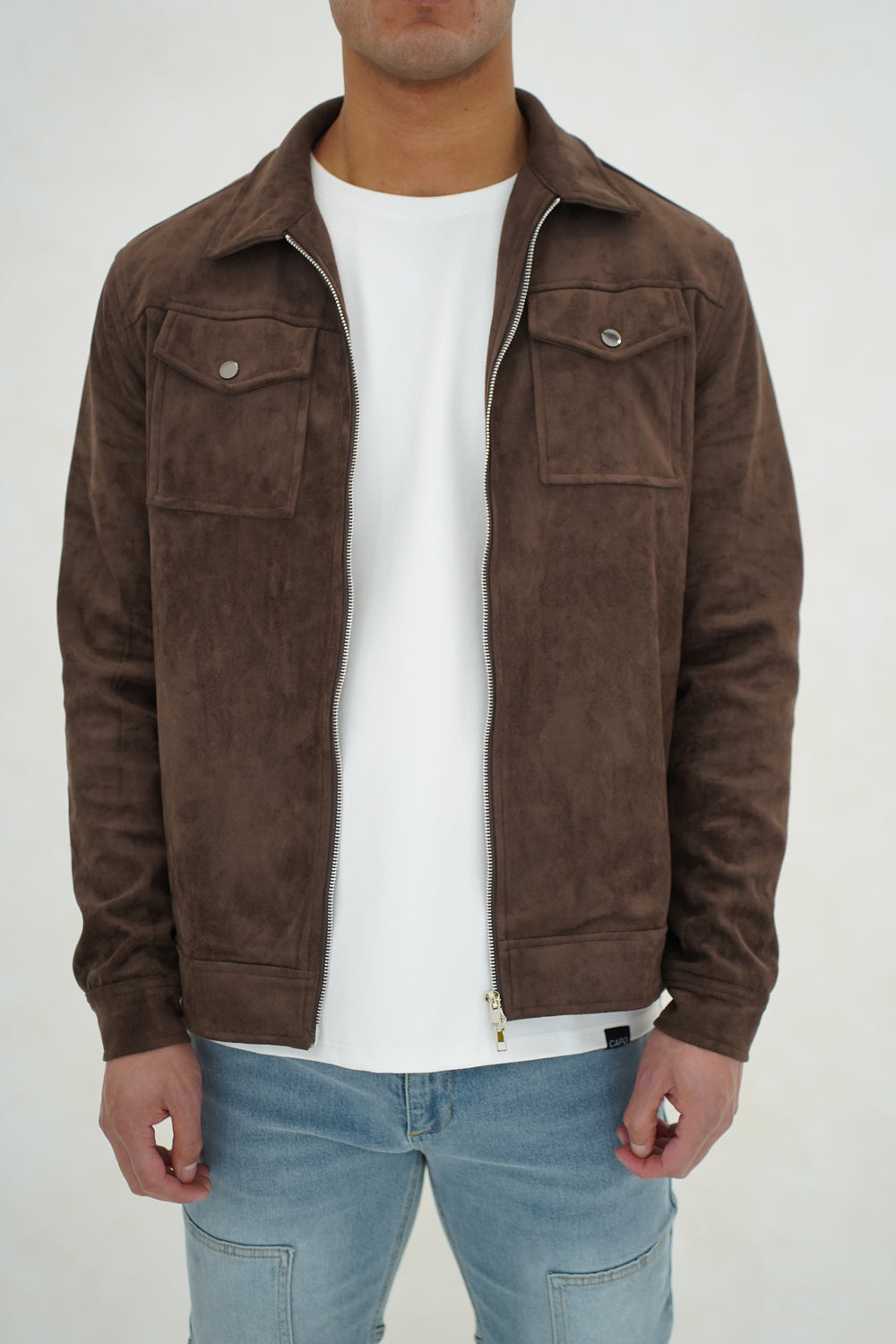 Capo SUEDE Jacket - Brown