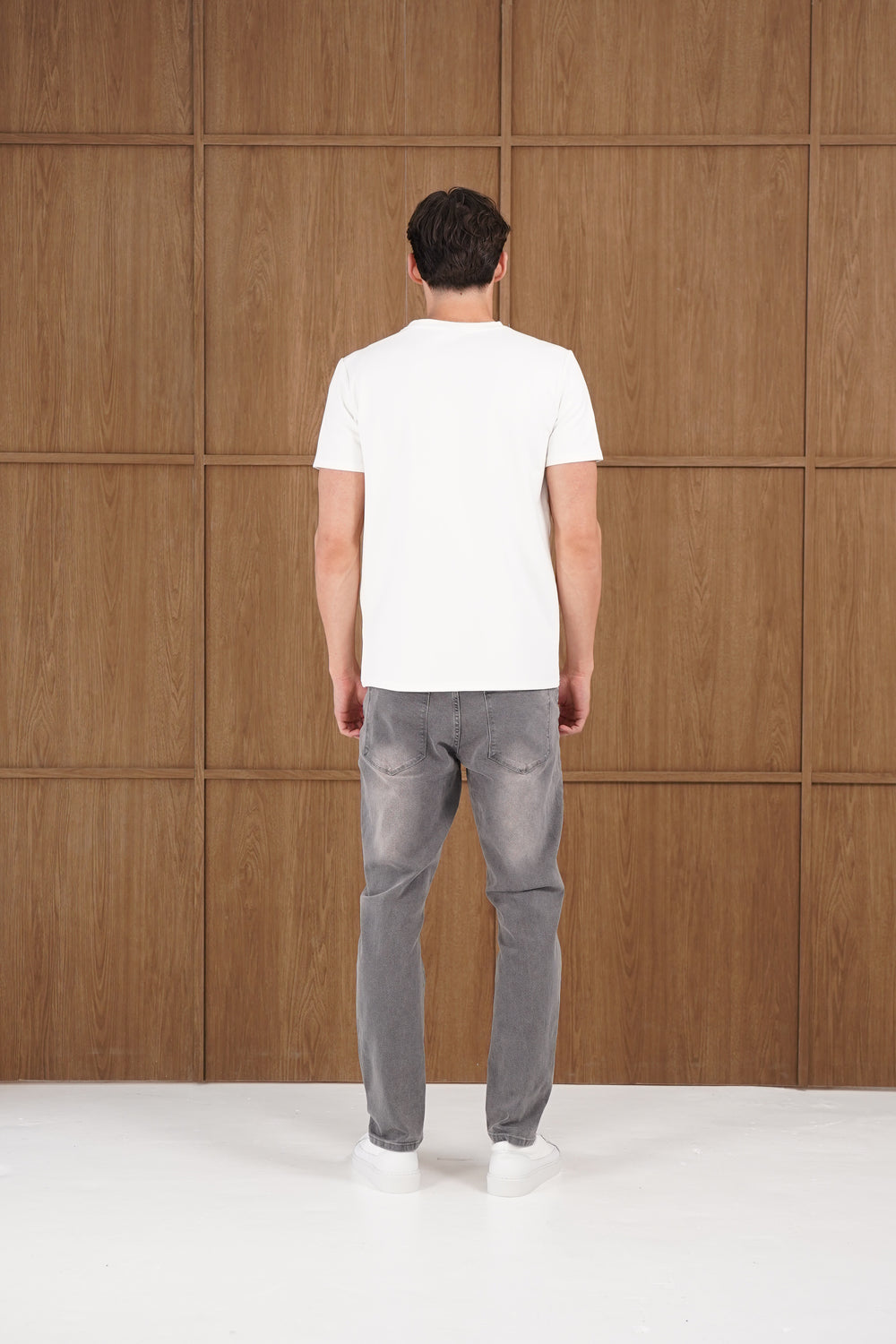 Capo Slim Fit Denim Jeans - Grey Wash