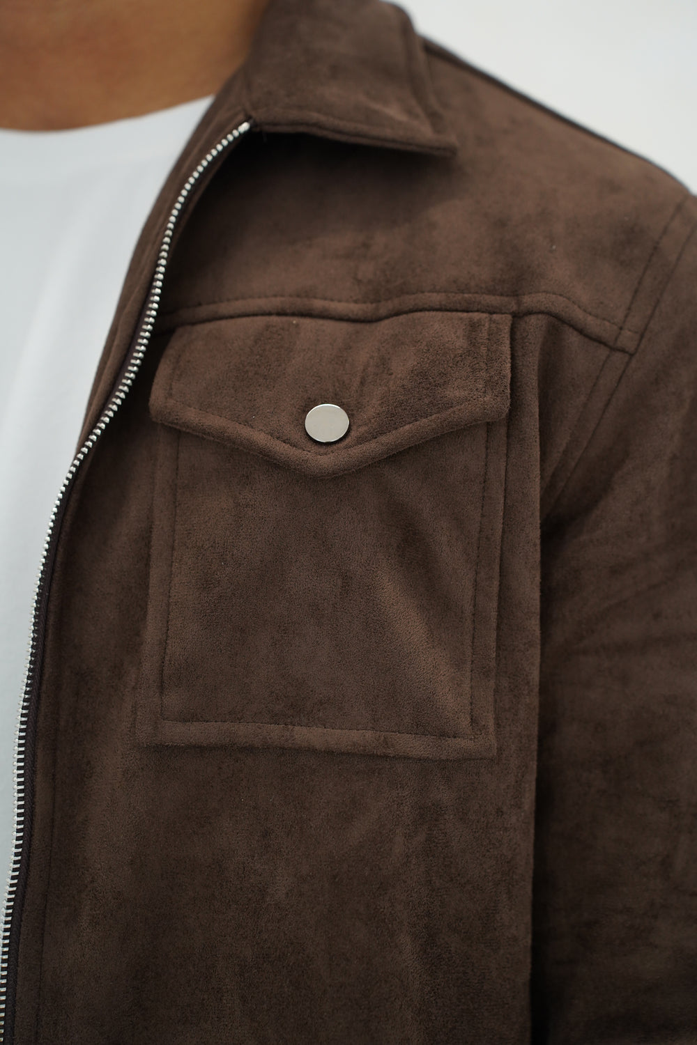 Capo SUEDE Jacket - Brown