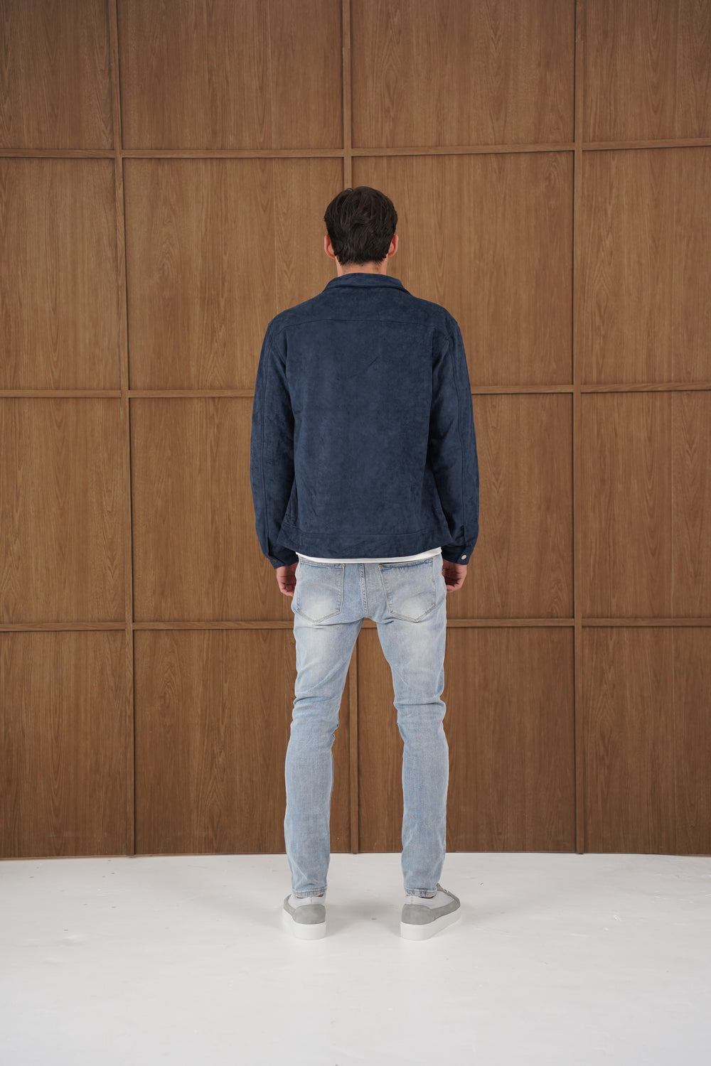 Capo SUEDE Jacket - Navy
