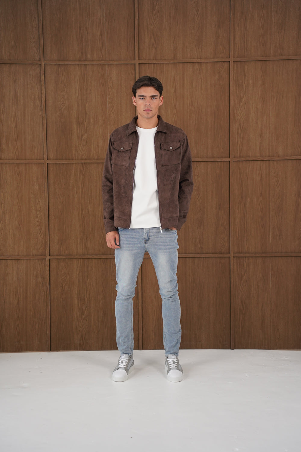 Capo SUEDE Jacket - Brown
