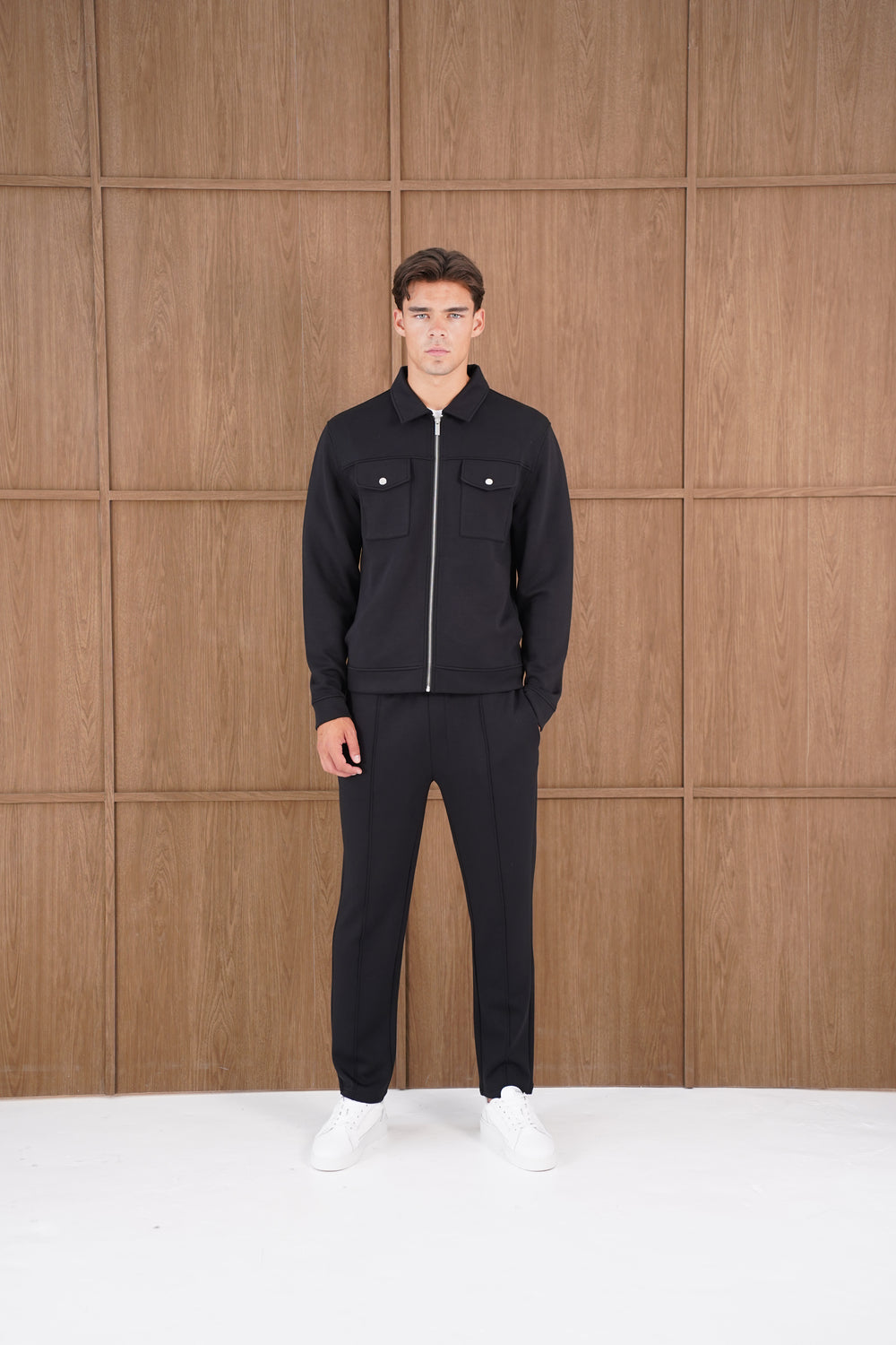 Capo Nick Interlock Pants - Black