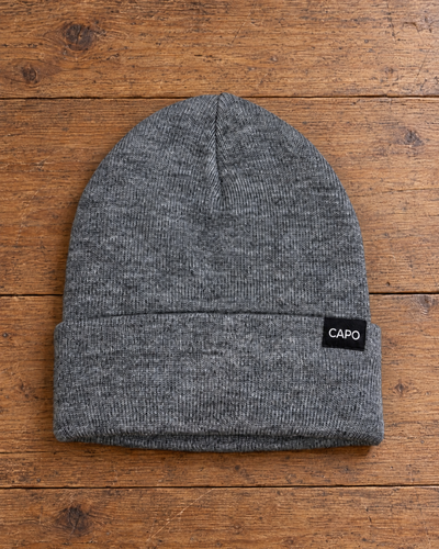 Capo Classic Beanie - Grey Marl
