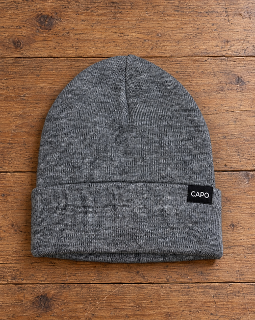Capo Classic Beanie - Grey Marl
