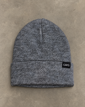 Capo Classic Beanie - Grey Marl
