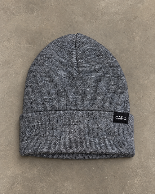 Capo Classic Beanie - Grey Marl
