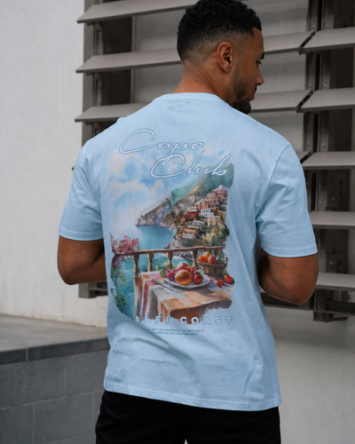 Capo Beach Club T-Shirt - Schwarz/Weiß
