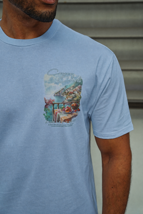 Capo Amalfi T-Shirt - Blue