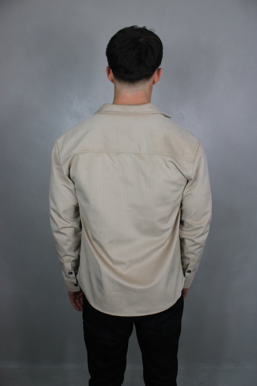 Capo Corduroy Overshirt - Stone