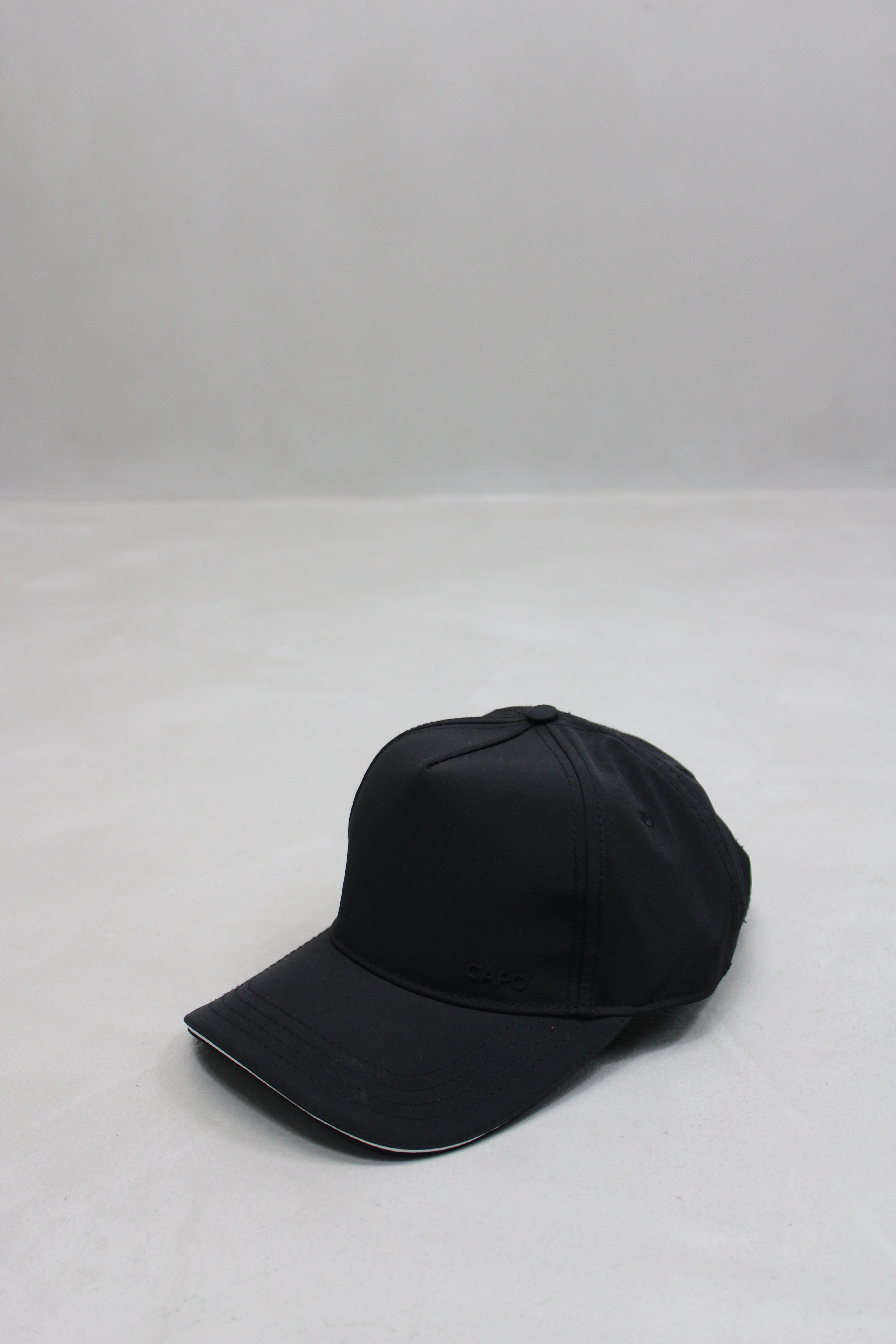 Capo Ripstop Baseball Hat - Black