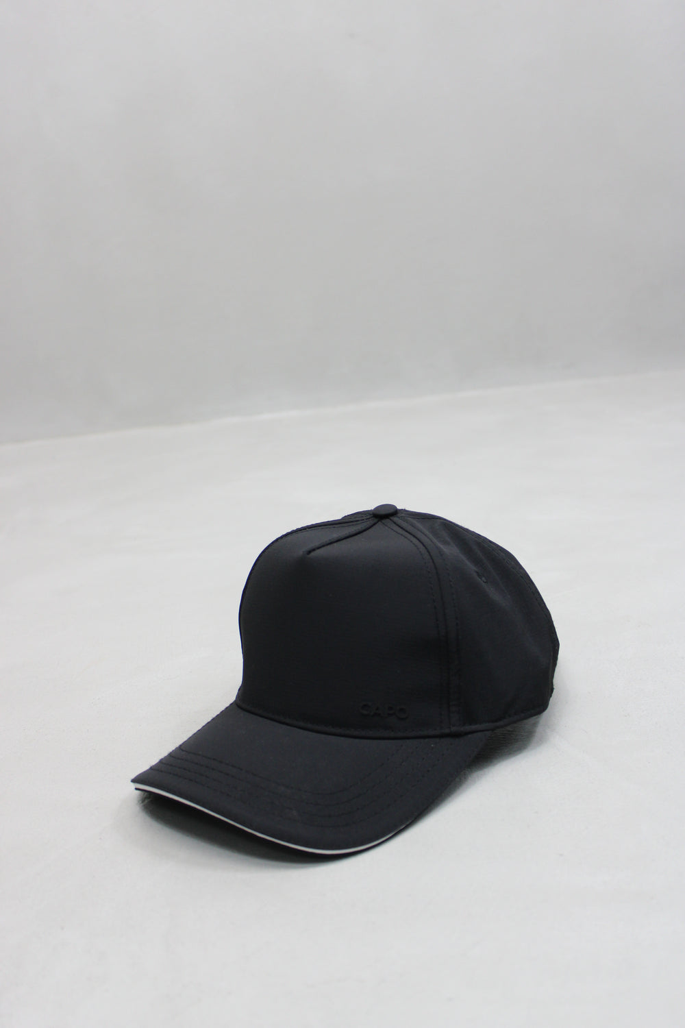 Capo Ripstop Baseball Hat - Black