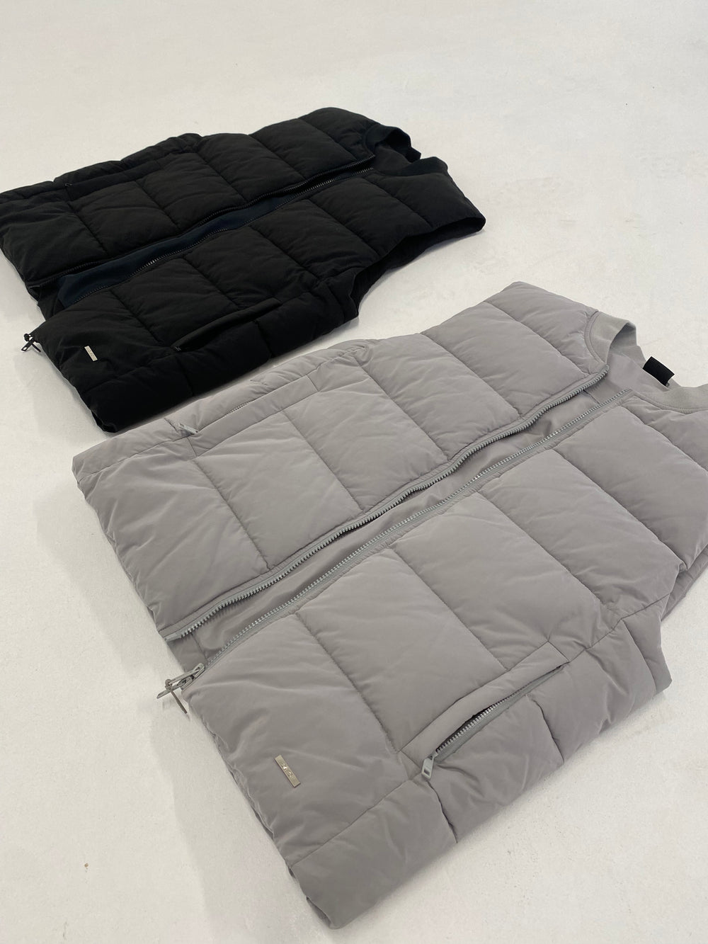 Capo Puffer Gilet - Dove Grey