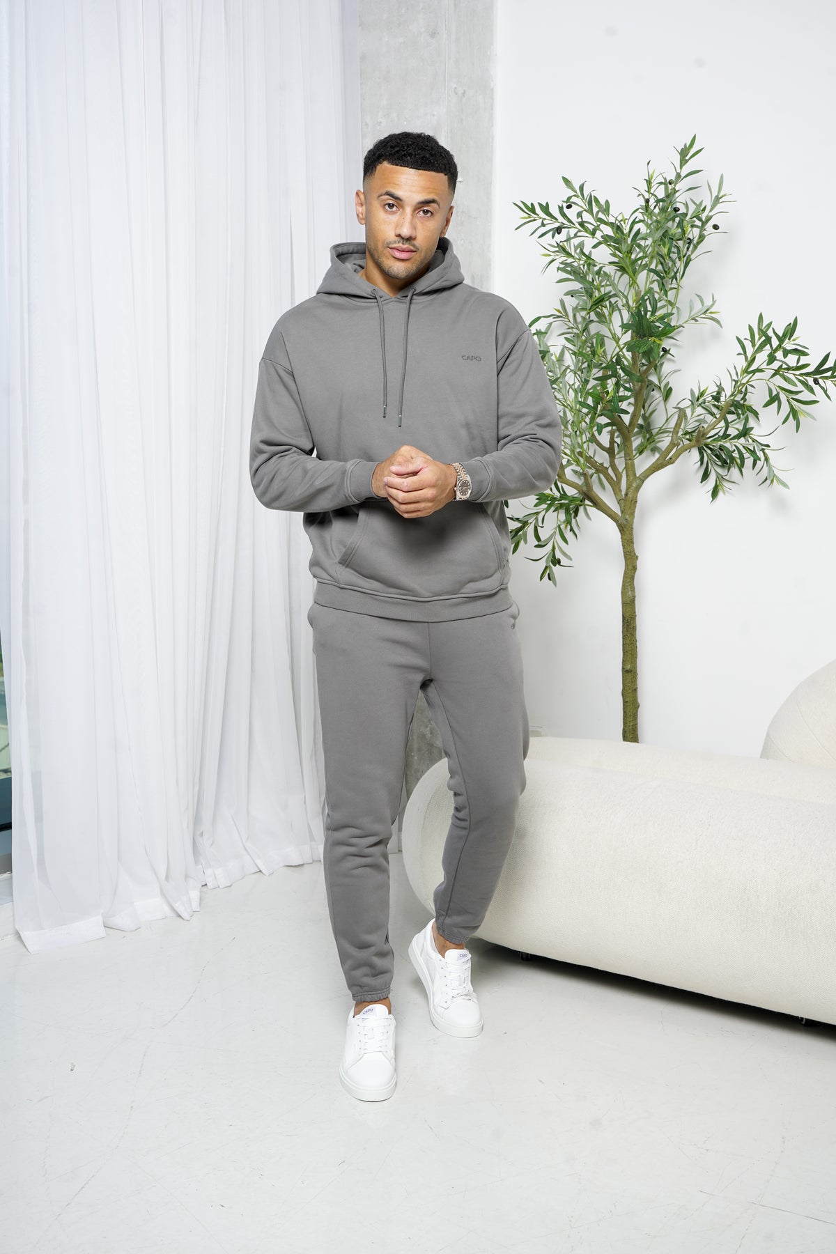 Capo Tracksuit Jogger - Charcoal