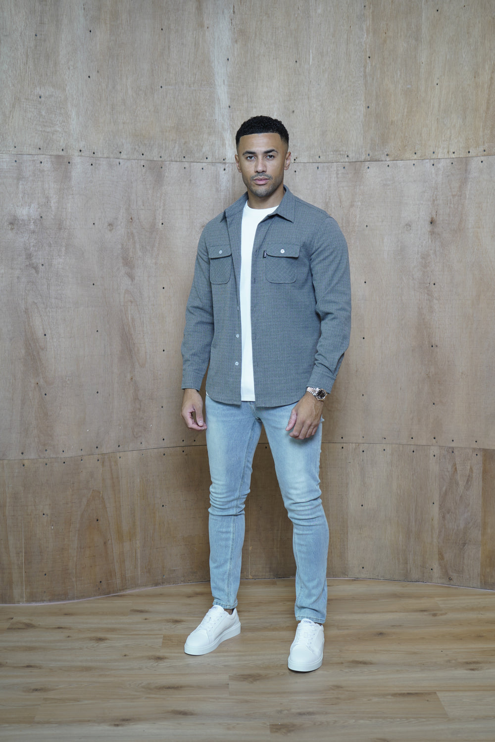 Capo Ollie Overshirt - Grey