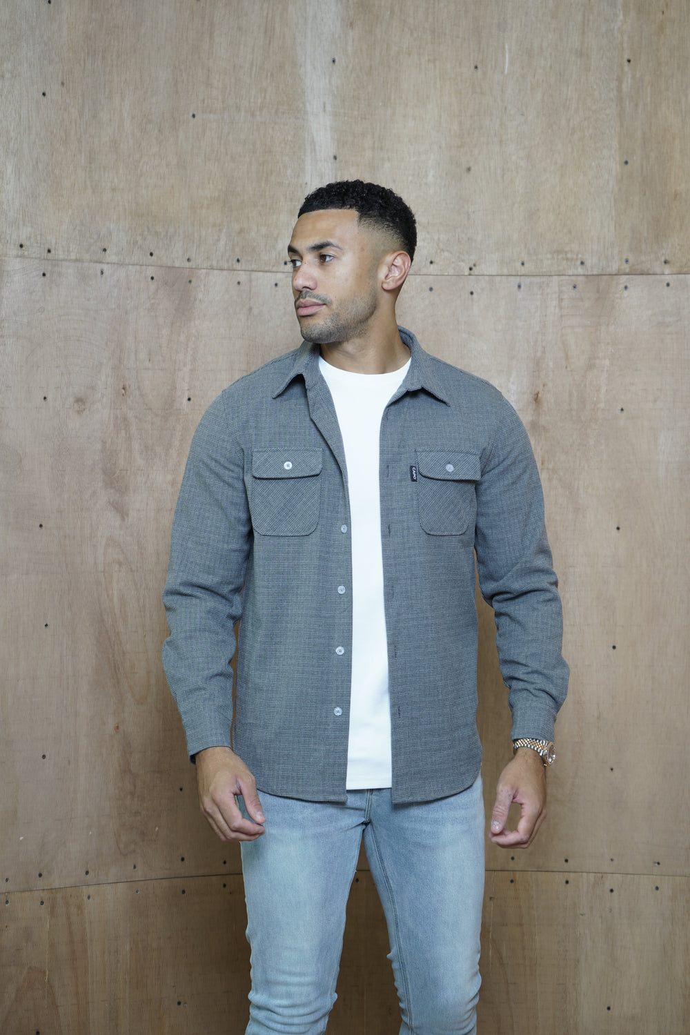 Capo Ollie Overshirt - Grey