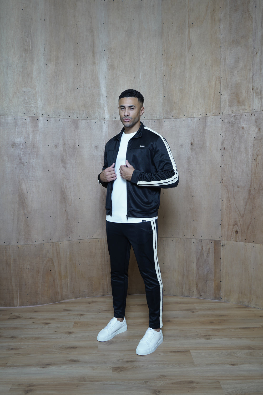 Capo Tape Track Jacket - Black