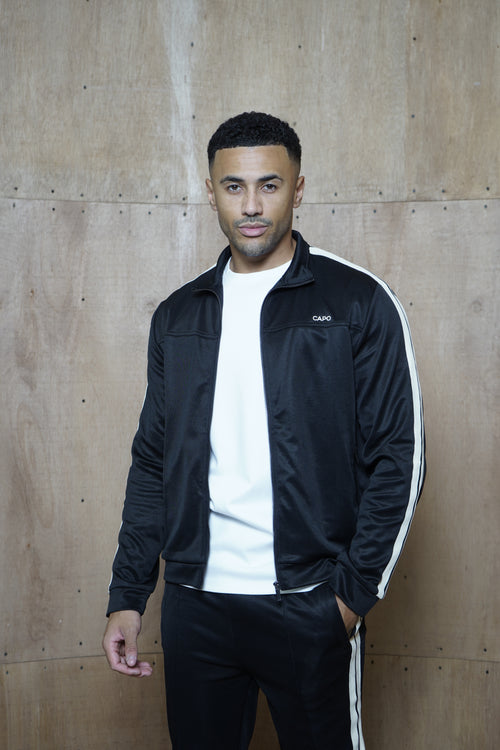 Capo Tape Track Jacket - Black