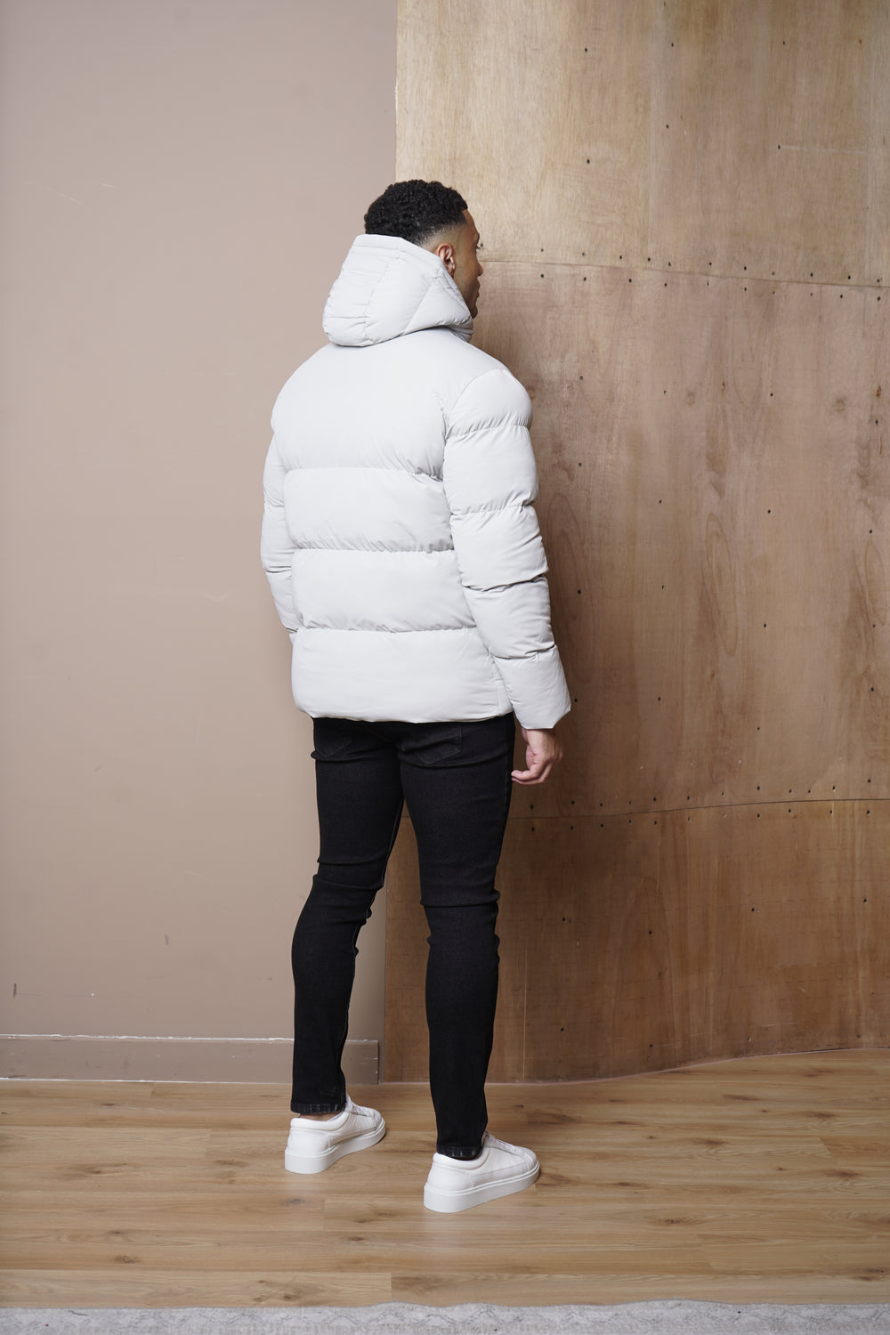 Capo Puffer Coat - Stone