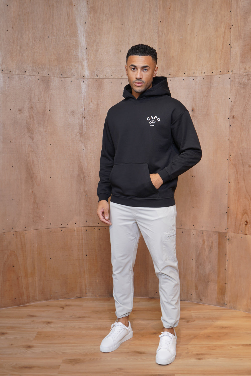 Capo Utility Tech Cargo Shorts - Olivgrün