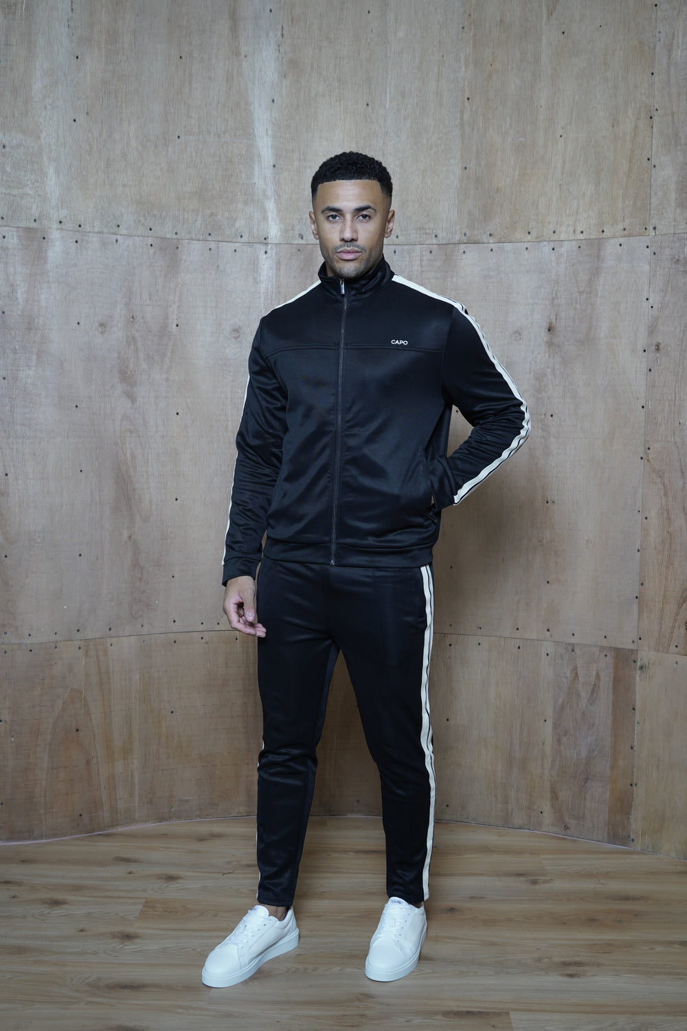 Capo Tape Track Pant - Black