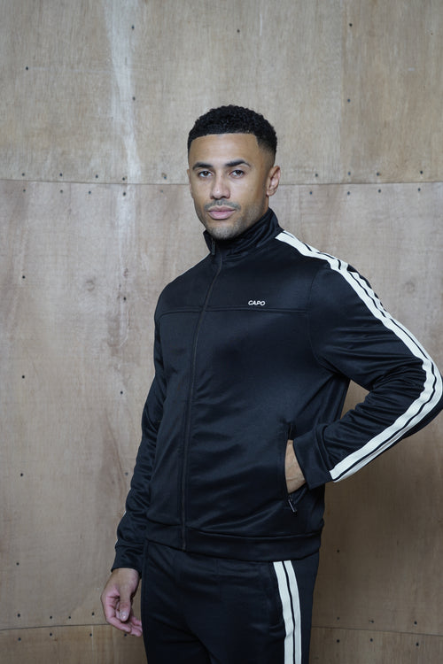 Capo Tape Track Jacket - Black