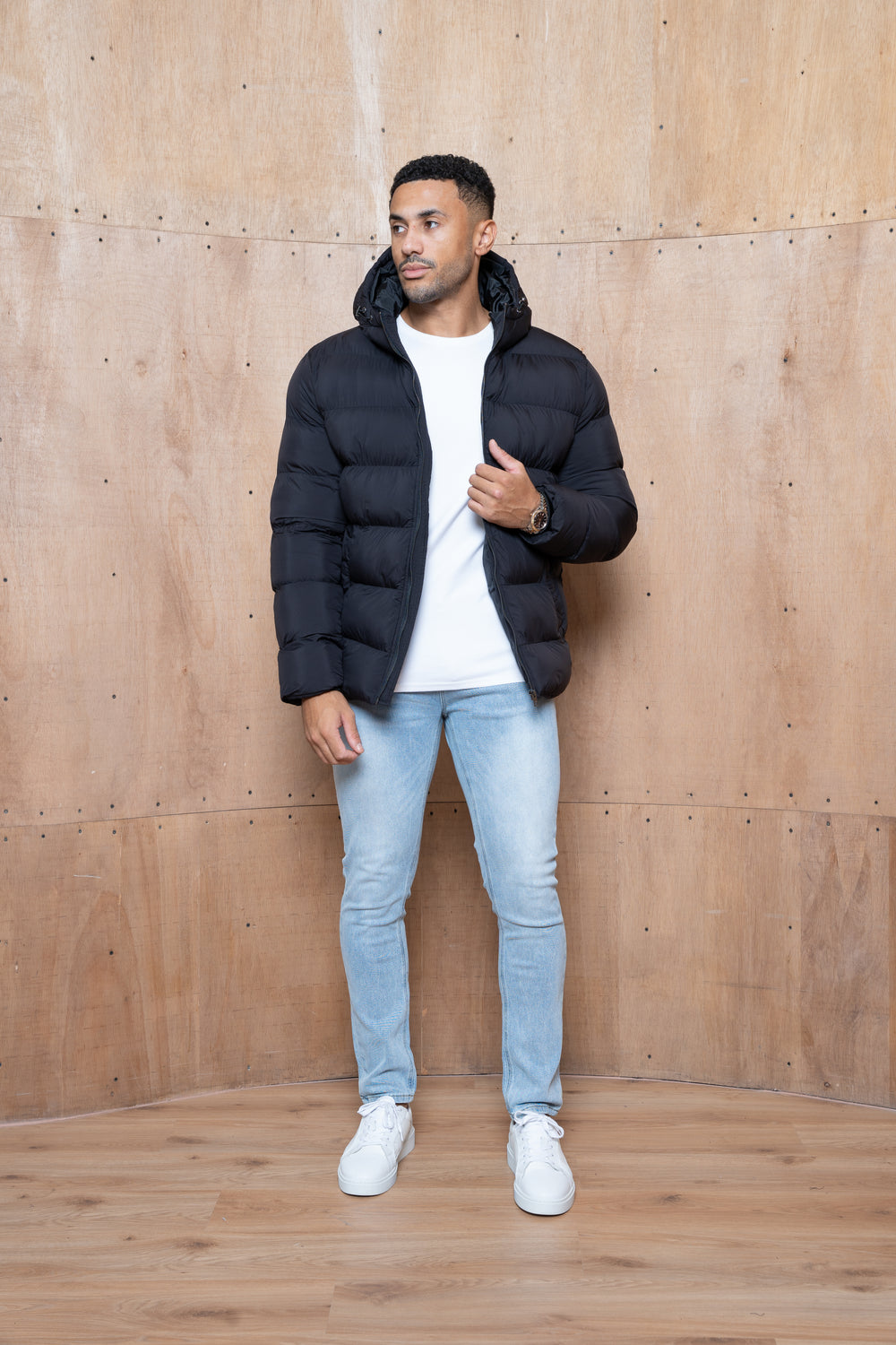 Capo Puffer Parka - Black