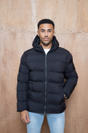 Capo Puffer Parka - Black