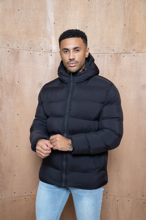 Capo Puffer Parka - Black