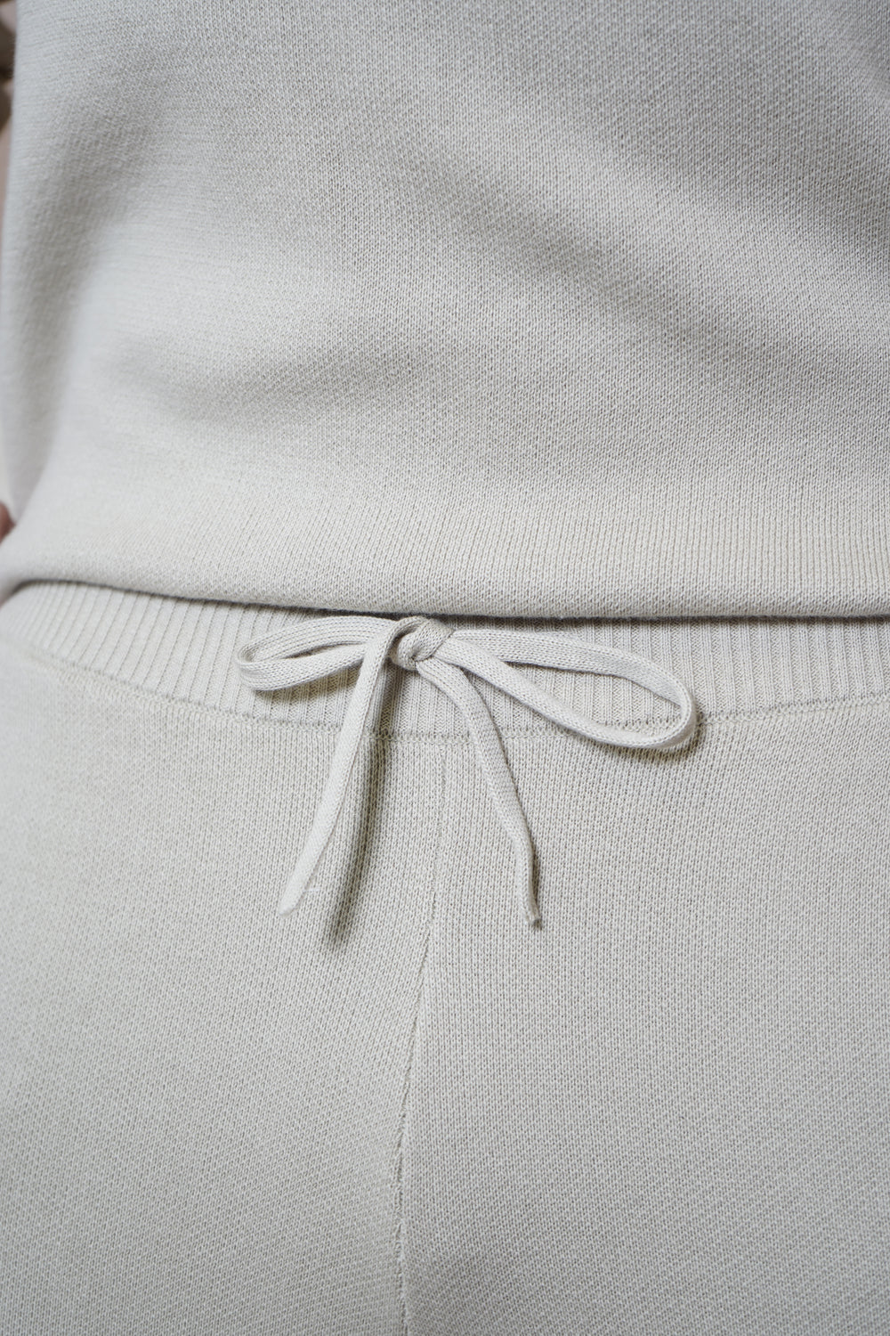 Capo Knitted Joggers - Stone