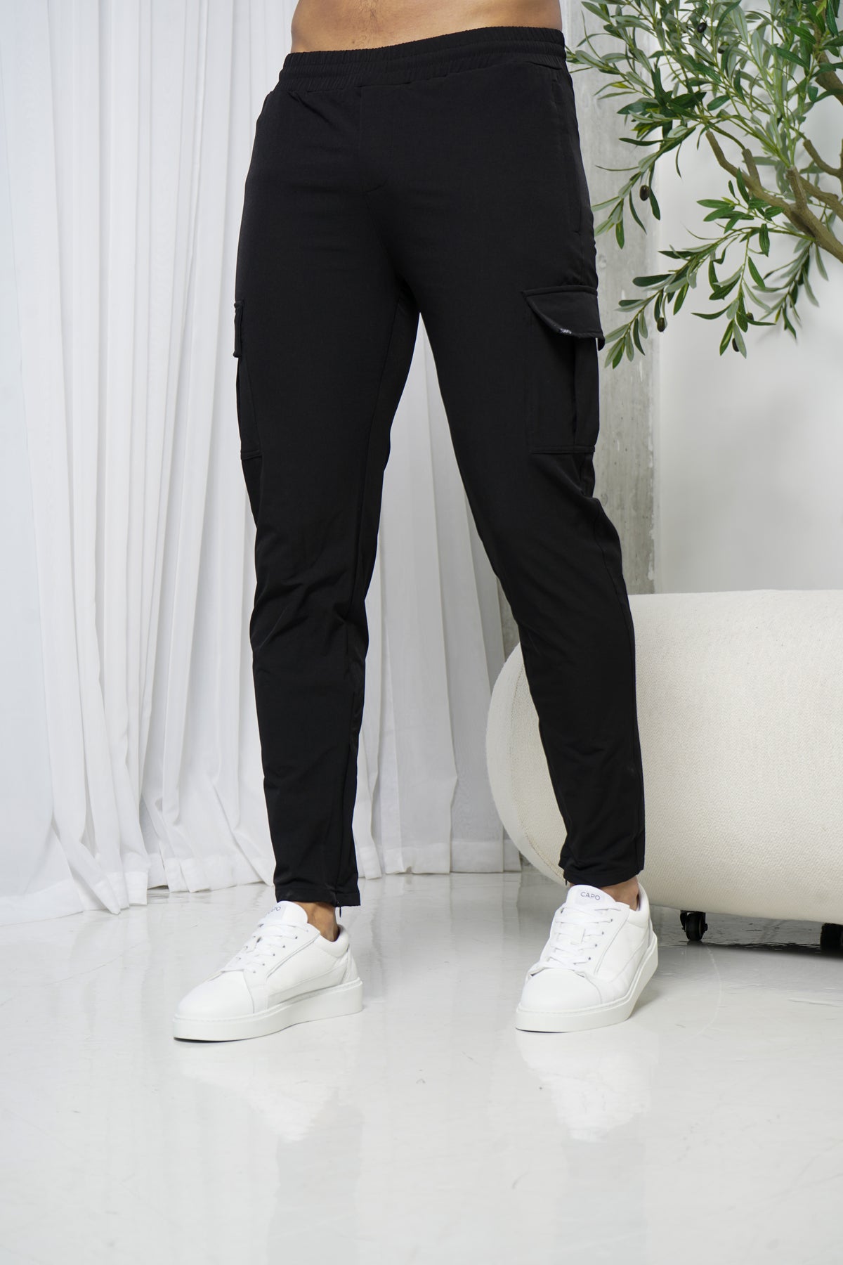 Capo UTILITY Cargo Pant - Black