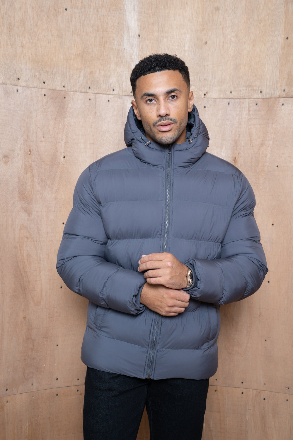Capo Puffer Parka - Charcoal