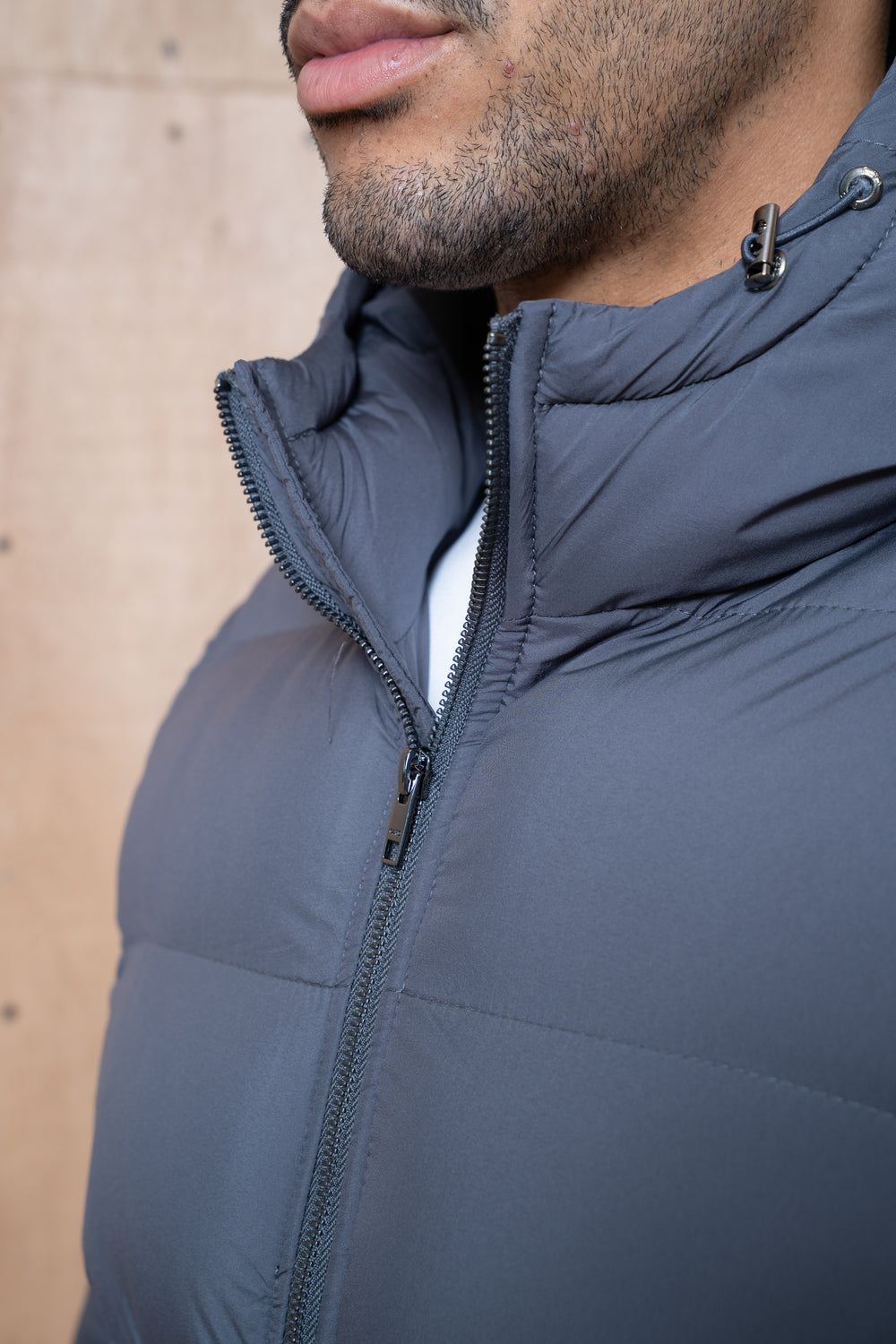Capo Puffer Parka - Charcoal