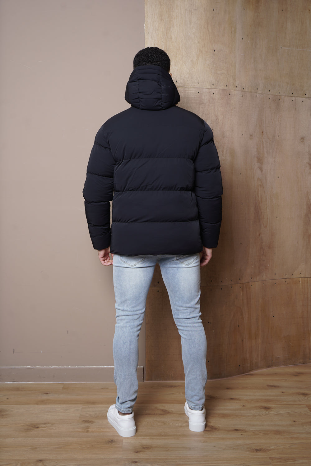 Capo Puffer Coat - Black