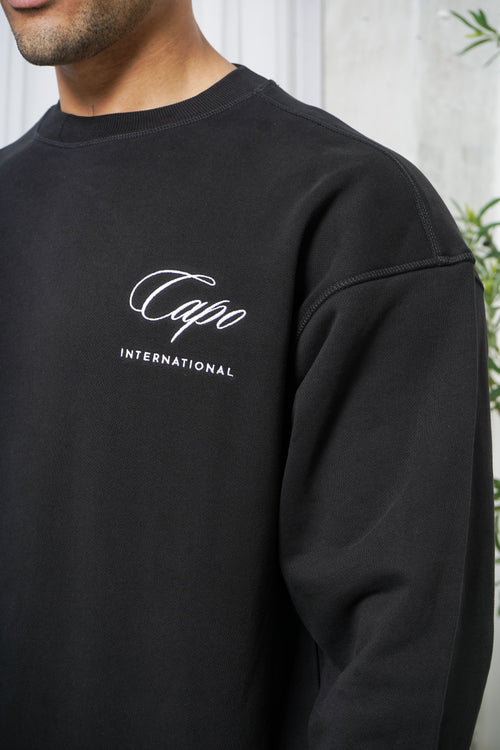 Capo International Sweater - Black