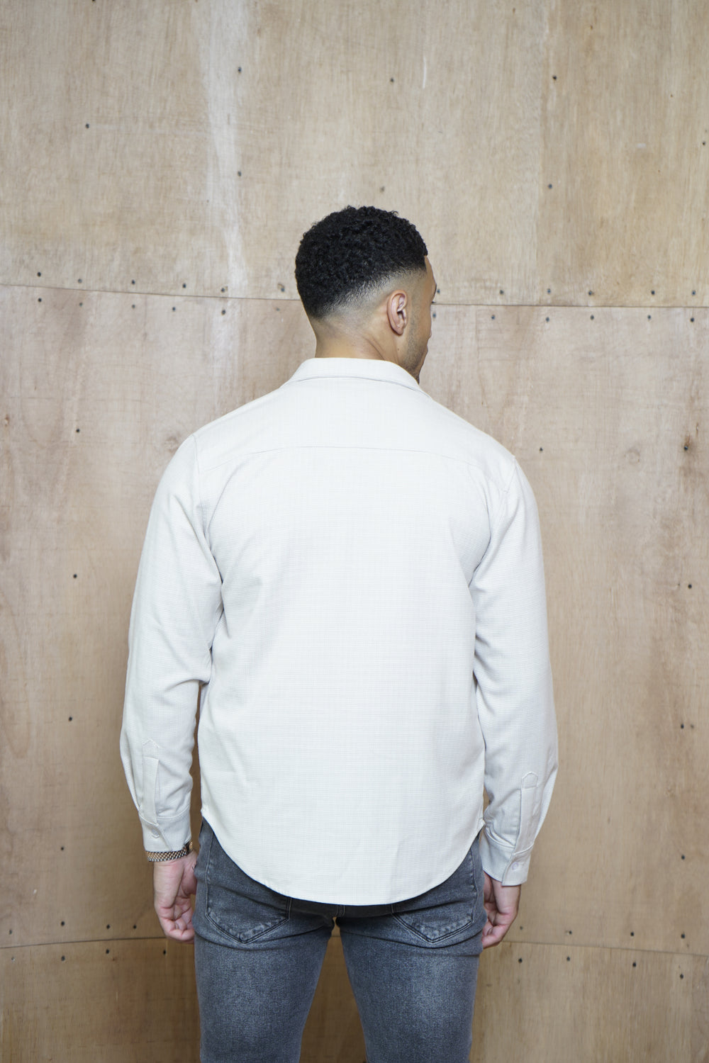 Capo Ollie Overshirt - Light Stone