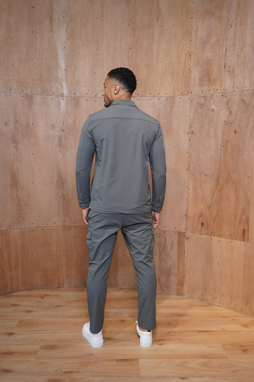 Capo Utility Overshirt - Charcoal