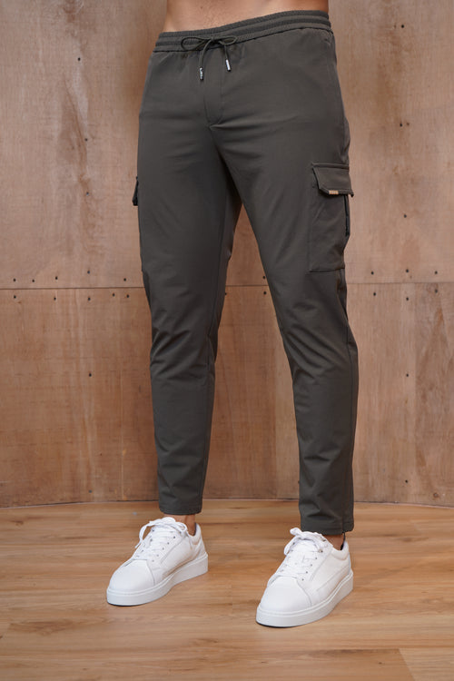 Capo Utility Regular Cargo Pants - Khaki