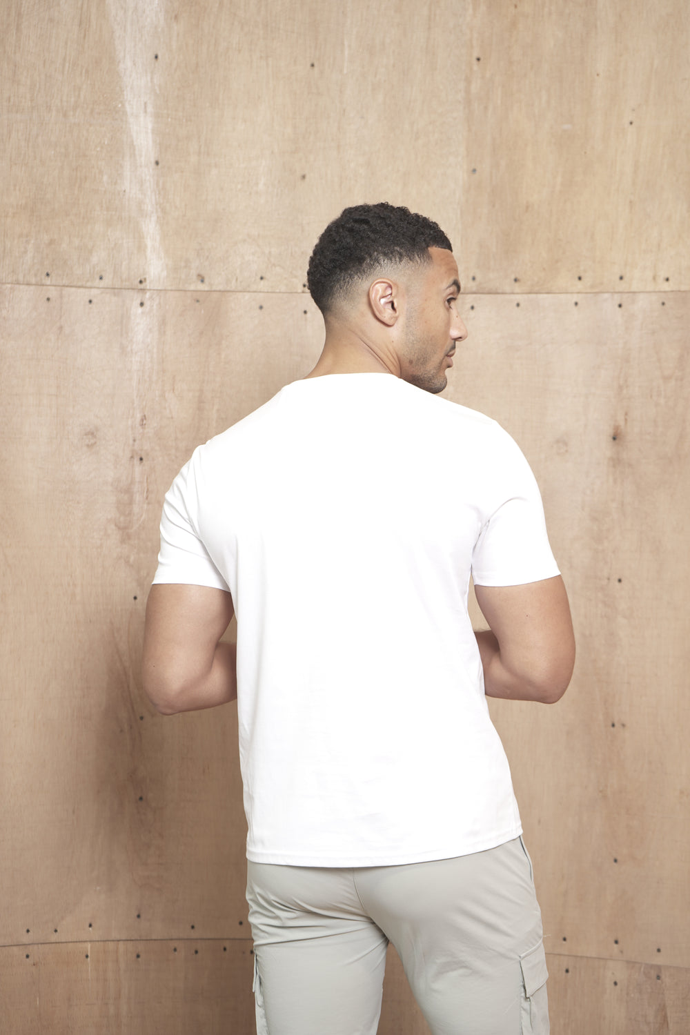 Capo Crew Neck Every Day Cotton T-Shirt - White