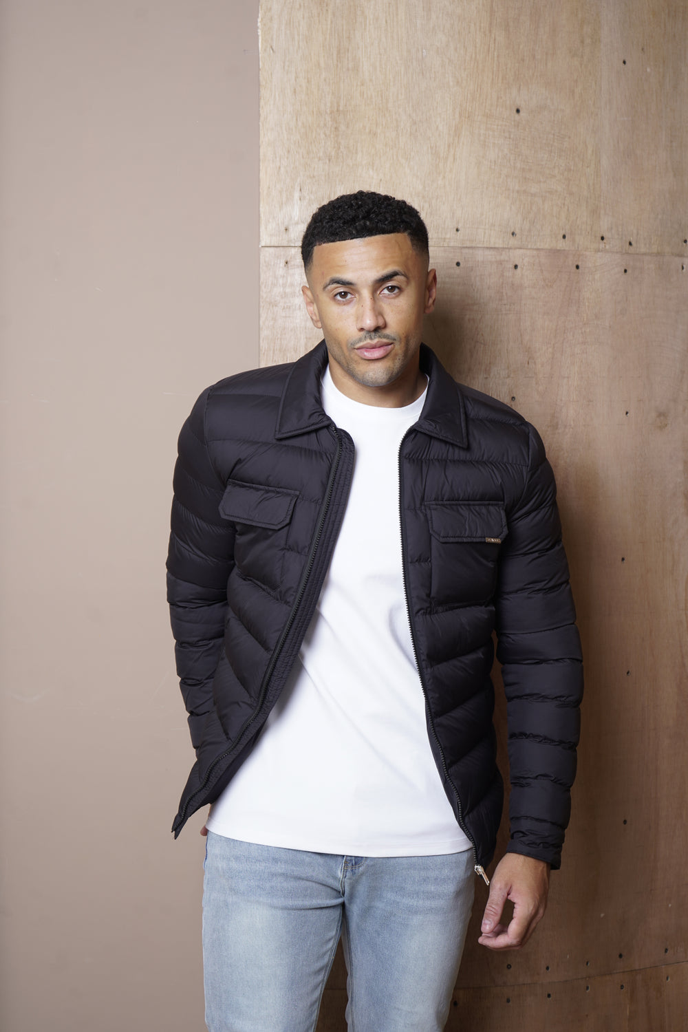 Capo Lightweight Padded Jacket - Black