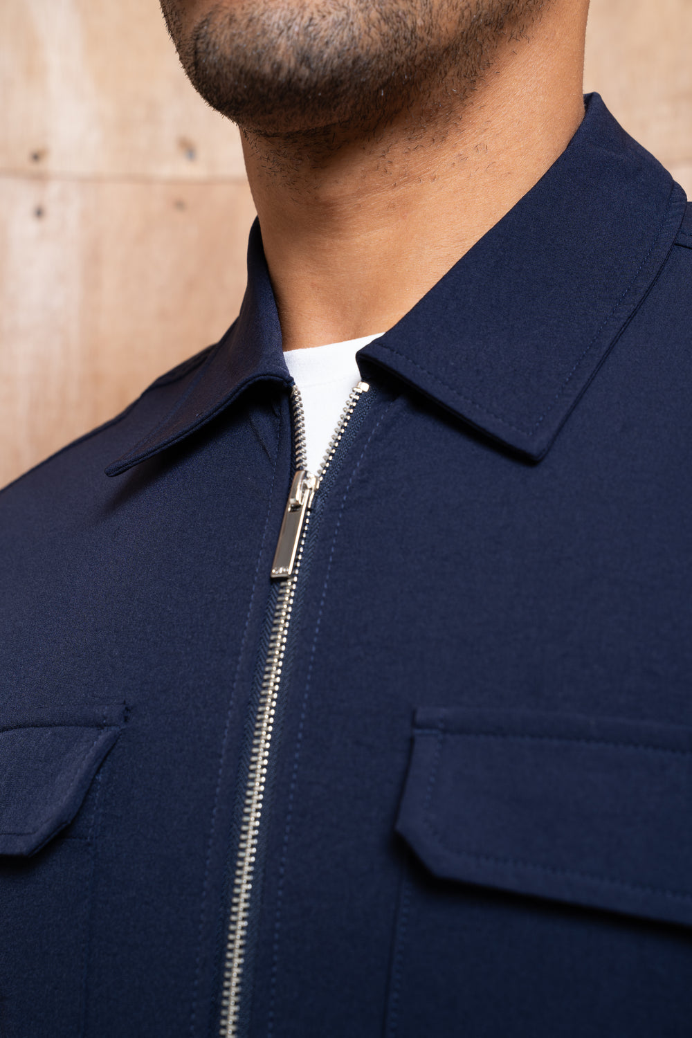 Capo Utility Overshirt - Navy