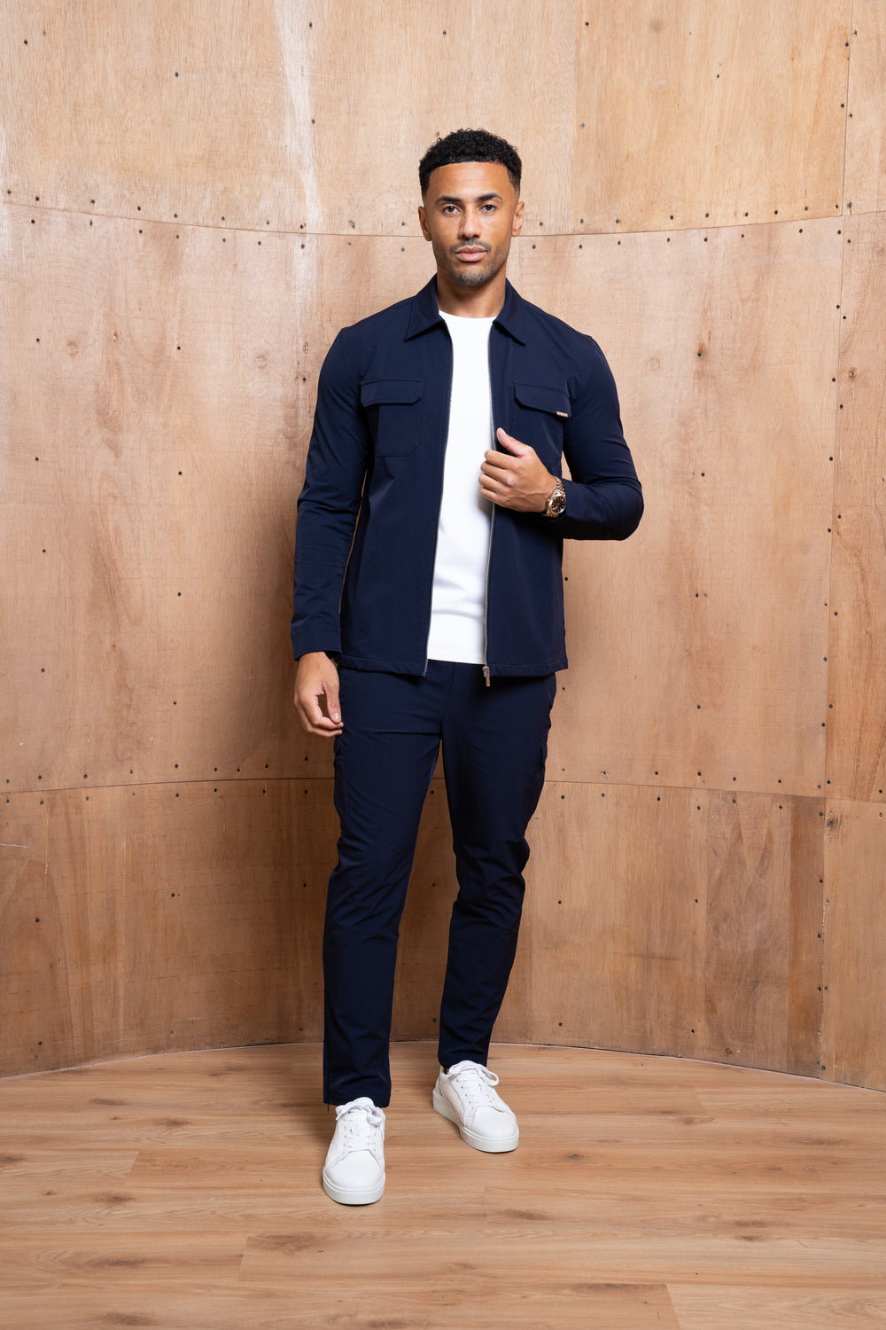Capo Utility Overshirt - Navy