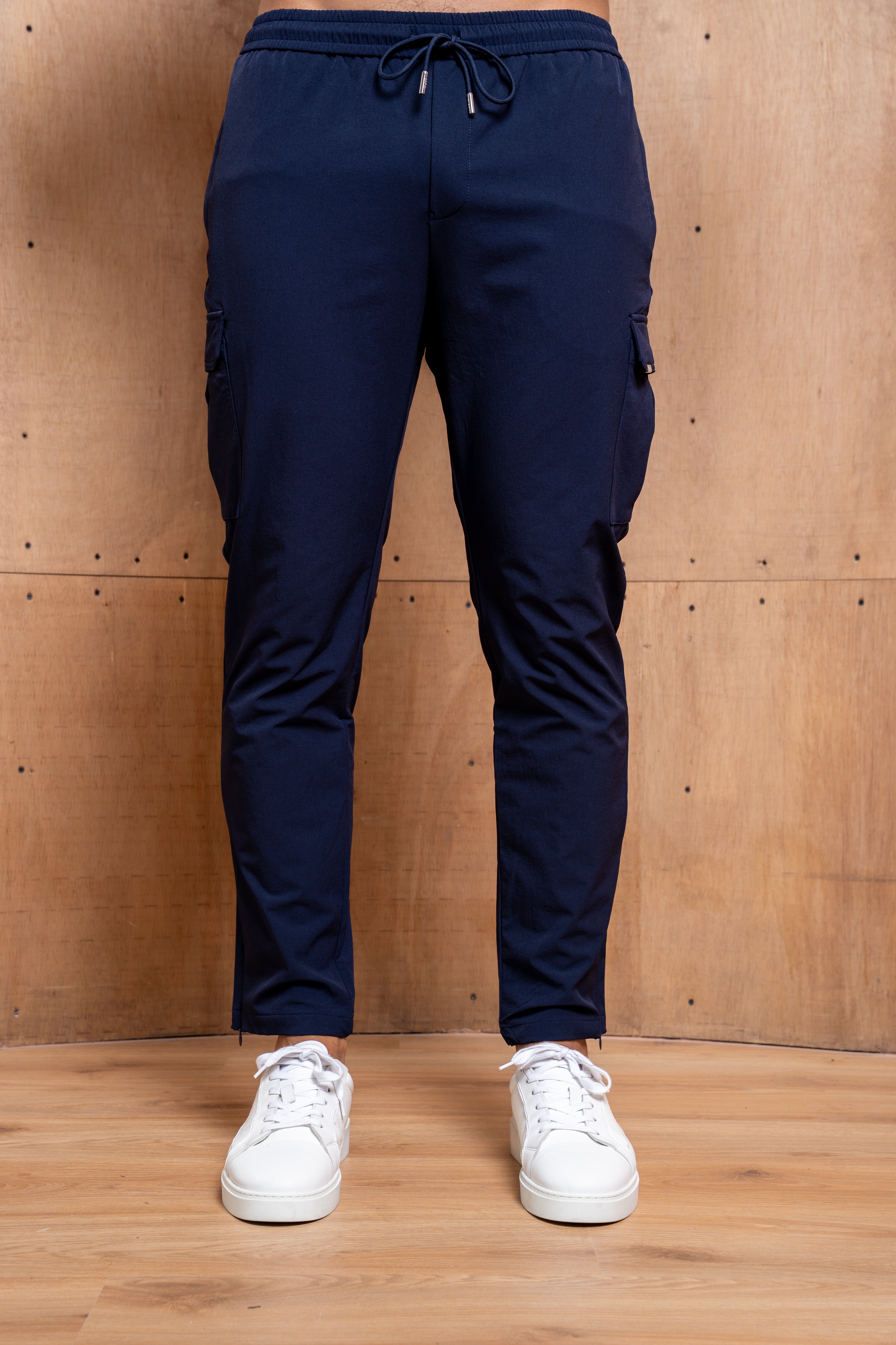 Capo Utility Regular Cargo Pants - Navy