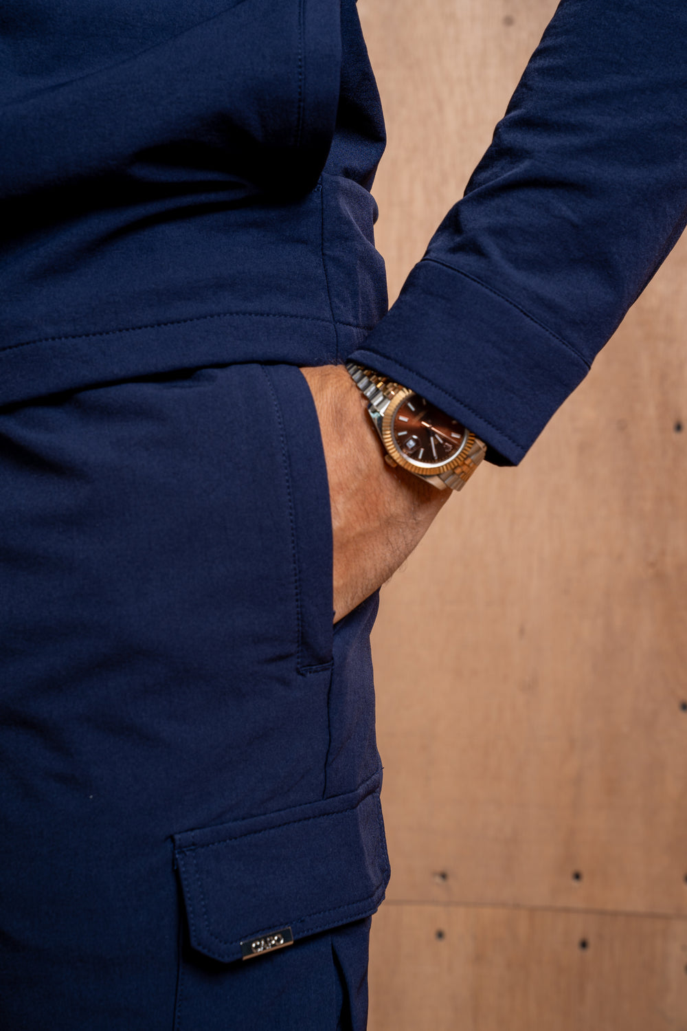 Capo Utility Regular Cargo Pants - Navy