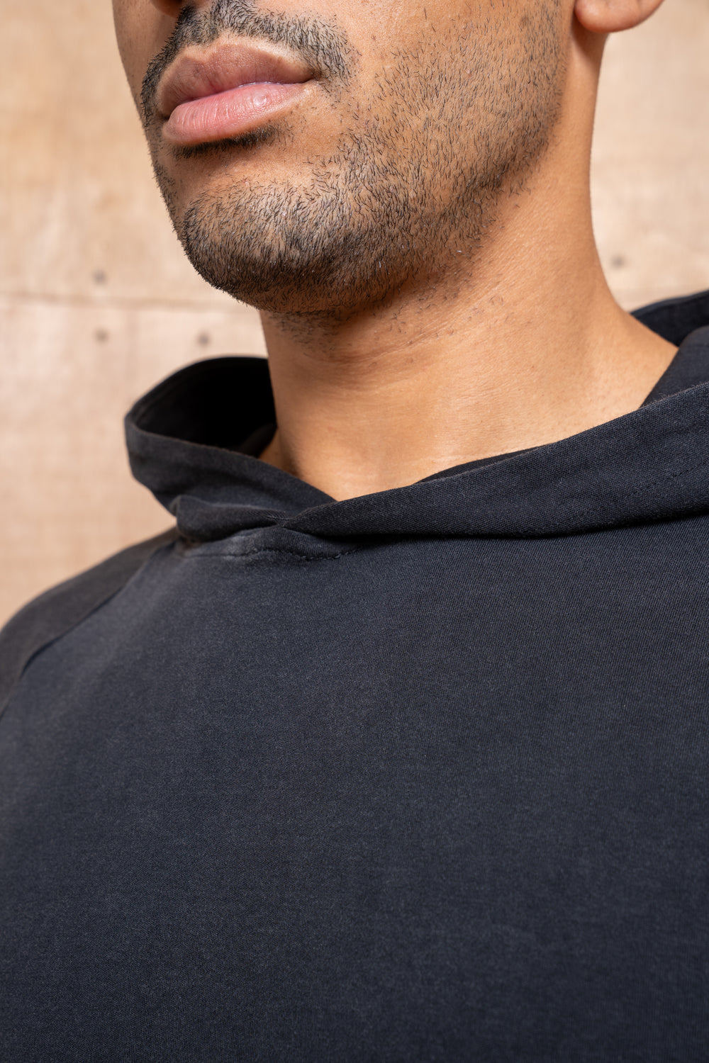 Capo Veluro Washed Hoodie - Black