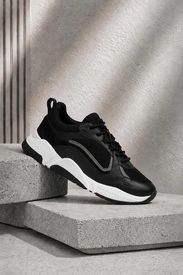Capo RUNNER Trainer - Black/White